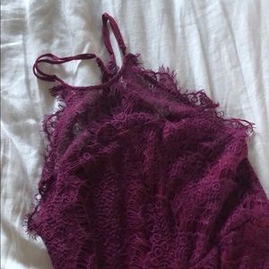 Free People Delicate Lace Dress